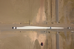 Transporting the blade